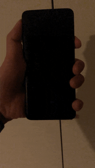 Galaxy S9+ 生体認証